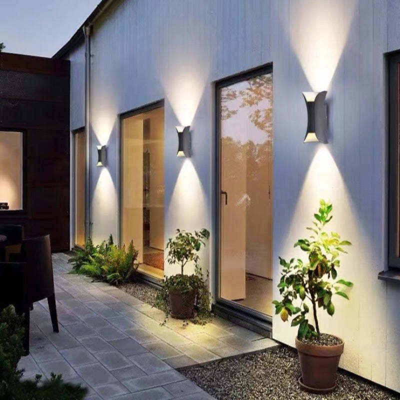 Outdoor Waterproof LED Aluminum Wall Lamp Wall Scone