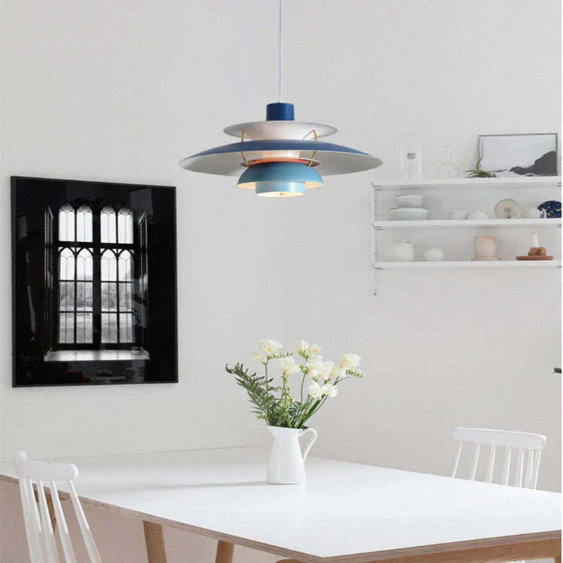 Morandi | Modern LED Hanging Lamp with Shade