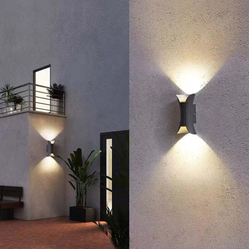 Outdoor Waterproof LED Aluminum Wall Lamp Wall Scone