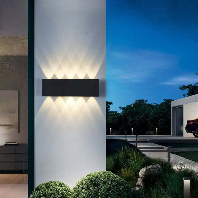 Outdoor Waterproof Aluminum LED Wall Light Wall Scone