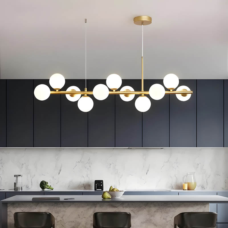 SPHERA | Nordic Gold Black Chandelier