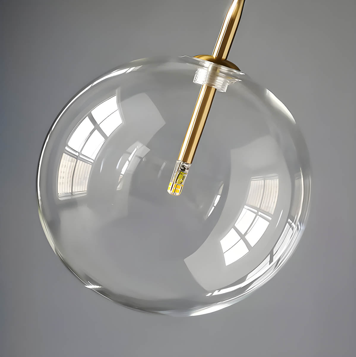 ORB | Clear Glass Globe Pendant Lights