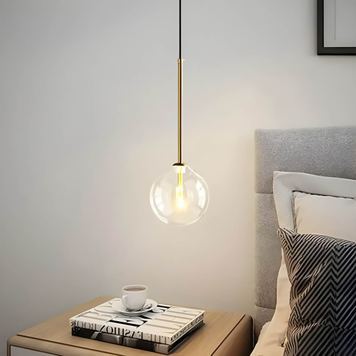 ORB | Clear Glass Globe Pendant Lights