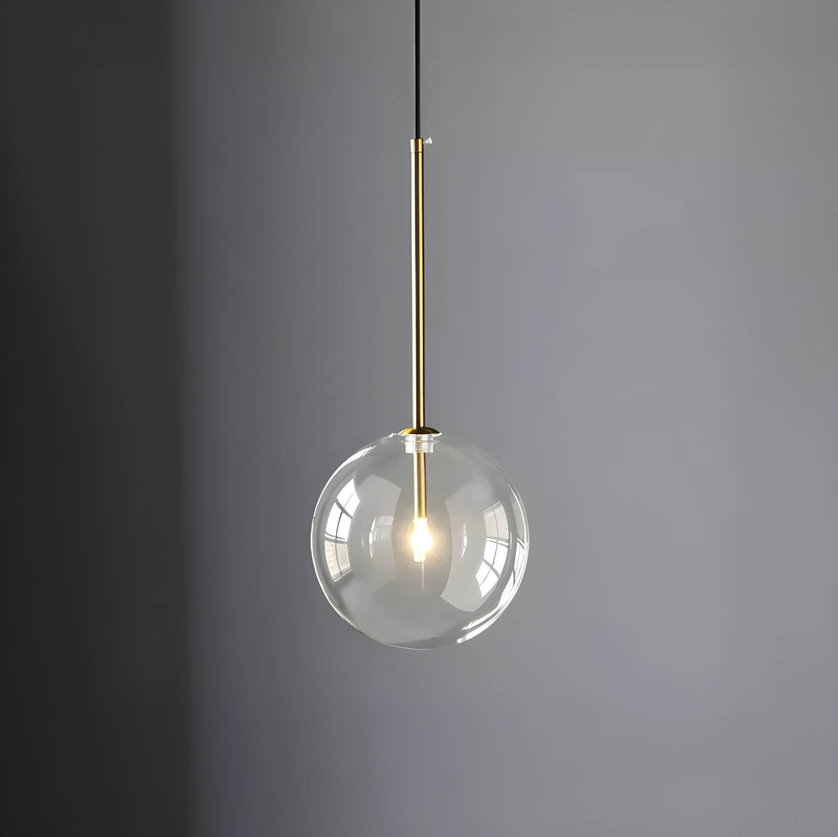 ORB | Clear Glass Globe Pendant Lights