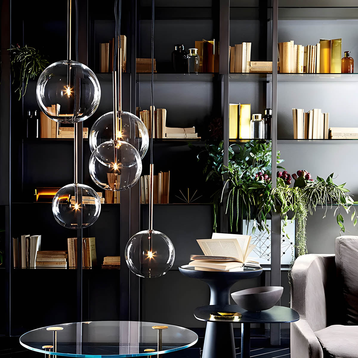 ORB | Clear Glass Globe Pendant Lights