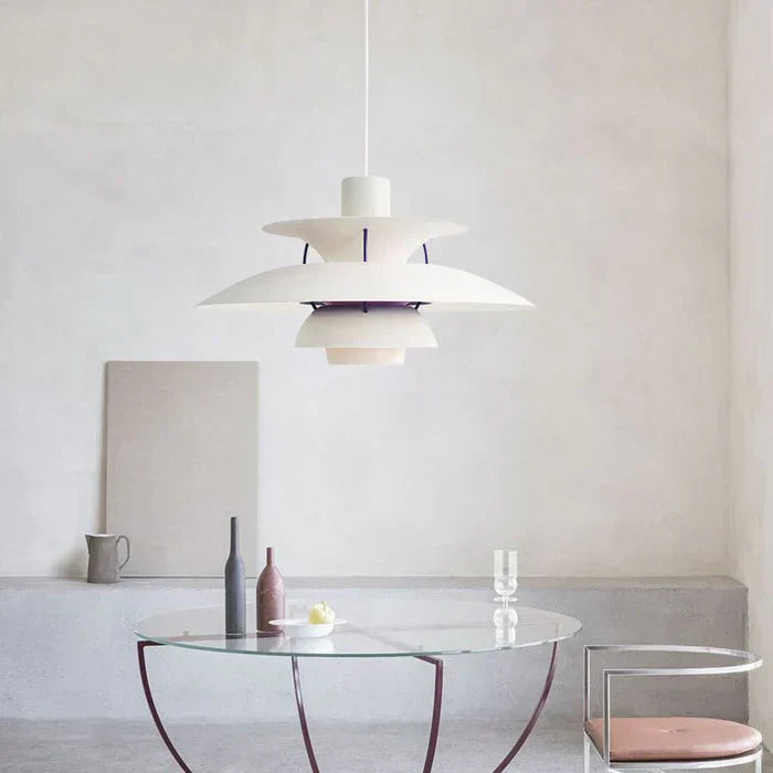 Morandi | Modern LED Hanging Lamp with Shade