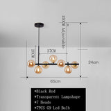 SPHERA | Nordic Gold Black Chandelier