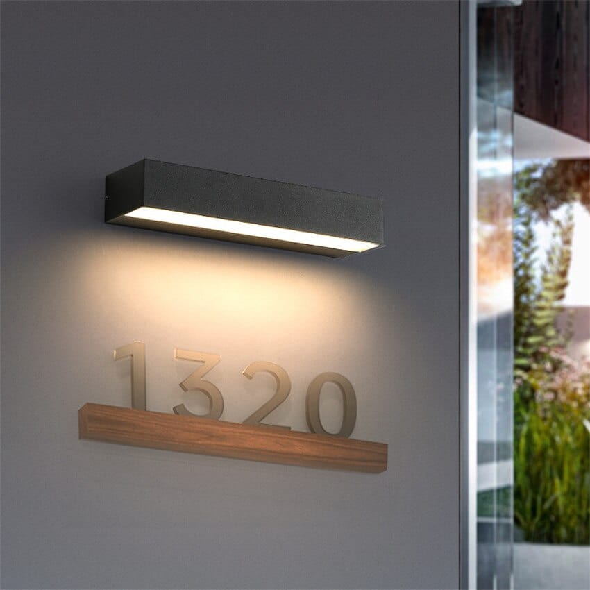 Luminous Outdoor Bar Wall Light