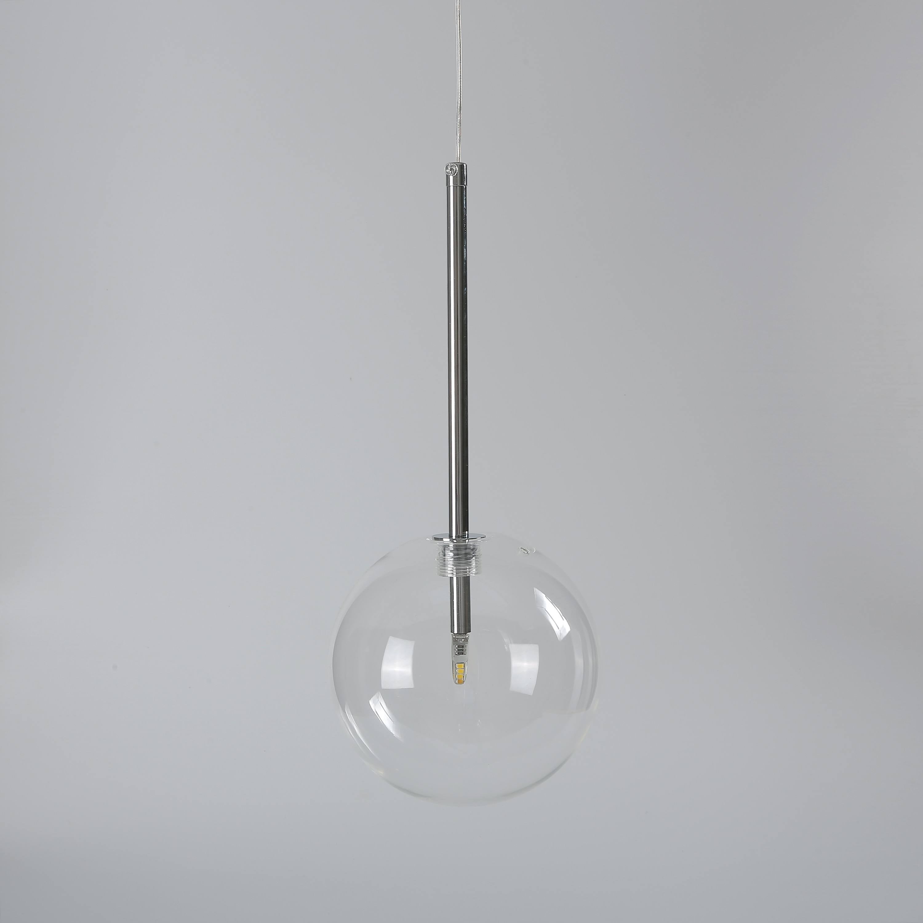 ORB | Clear Glass Globe Pendant Lights